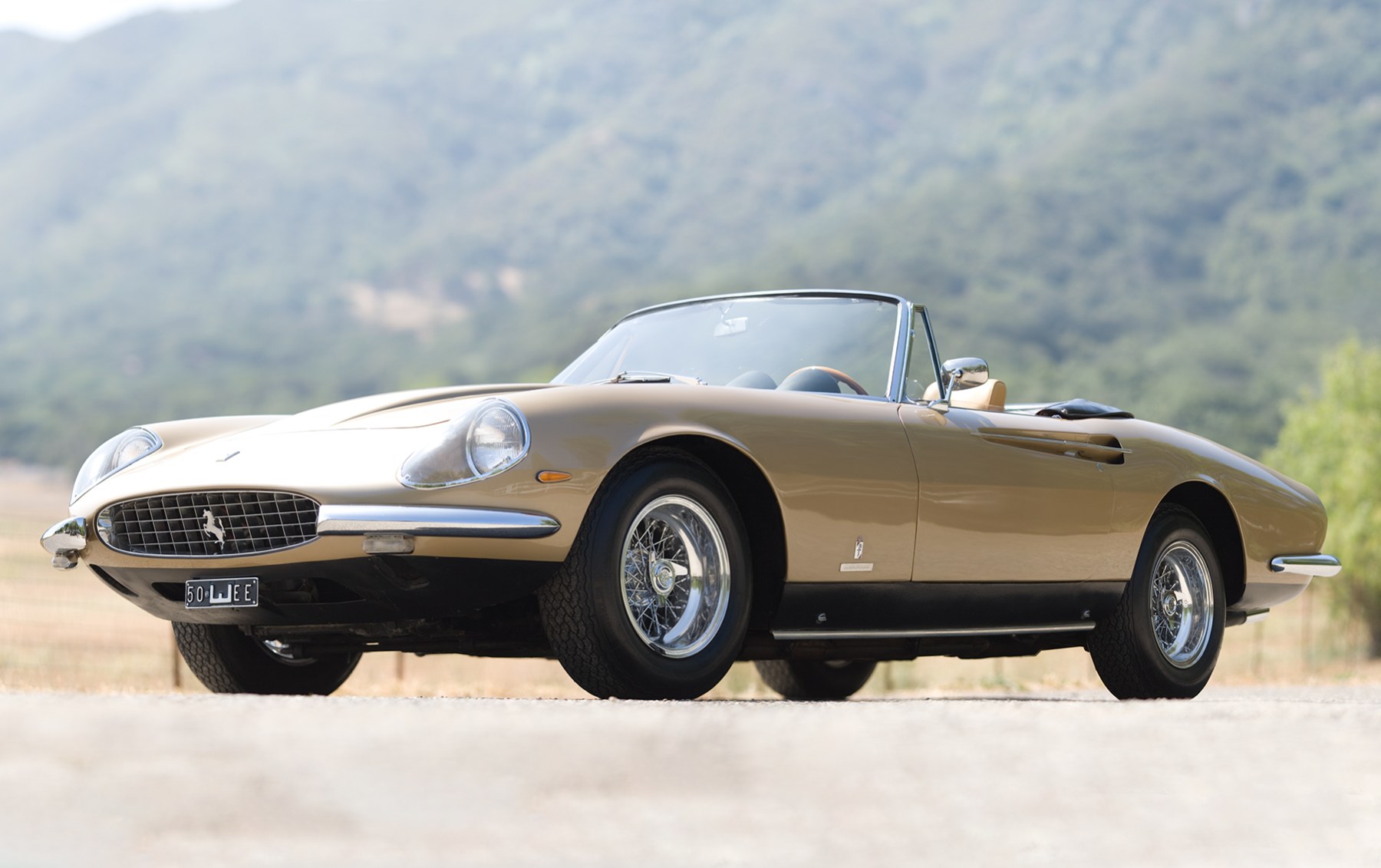 Kess 1/43 Ferrari 365 California Spider 1966 Red | eBay